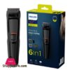 Philips 6 in 1 Face Trimmer Series 3000 MG371015 Multi Groom Black