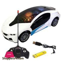 Remote Control Chargeable 3D Famous Car With Flashing Light Radio Control Race Car For Kids For 3 12 Year Old Boy Birthday Remote Control Car Rechargeable