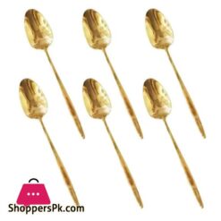 Tea Spoon Set Of 6Pcs Gold Dy-018