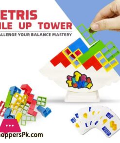Odeez Tetra Tower Balance Games Stacking Team Building Blocks Board Game For Kids Family Balancing Blocks Board Games Stacking Fun Toy For Children