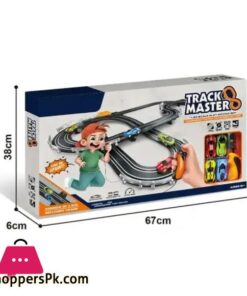 Track Racing Cars With 4High-Speed Slot For Kids 8 Track Racing Cars With 4High Speed Slot For Kids