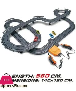 Track Racing Cars With 4High-Speed Slot For Kids 9 Track Racing Cars With 4High Speed Slot For Kids
