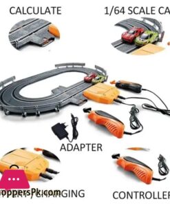 Track Racing Cars With 4High-Speed Slot For Kids 11 Track Racing Cars With 4High Speed Slot For Kids