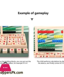 Traditional Wooden Abacus Mathematical Frame Blocks With 50 Beads 16 Traditional Wooden Abacus Mathematical Frame Blocks With 50 Beads