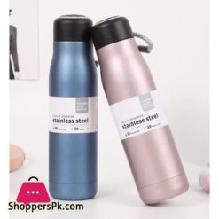 Vacuum Insulated Water Bottle Vacuum Flask 550Ml10 Hours Hot30 Hours Colddouble Walled 188 Stainless Steel For Kids Sport