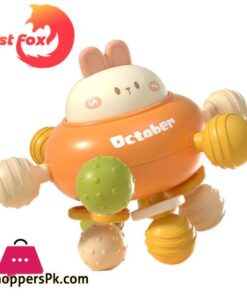 Vist Fox Child Ball Toy Multifunctional Soft Teether Sensory Training Toy