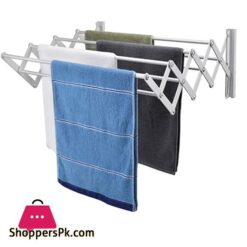 Wall Mounted Steel Clothes Drying Standcloth Dryer Rackstowel Dry Fold Able Laundry Rack Wall Mounted Stand
