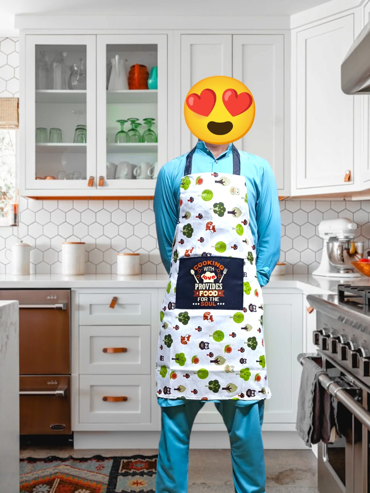 Apron Kitchen Apron Printed Fancy Kitchen Apro