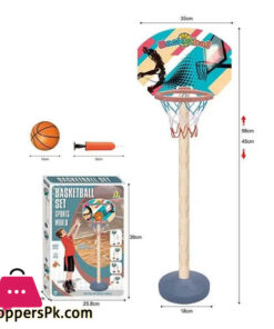 Basketball Stand with Ring Ball Pump