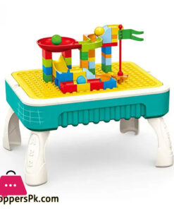Blocks Creative Table Building Blocks Table Drawing Board 58Pcs 10 Blocks Creative Table Building Blocks Table Drawing Board 58Pcs - Image 3