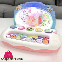 Children'S Musical Piano Toys Montessori Musical Instrument Baby Keyboard Toy With Glow Snowflake Educational Toy For Kids