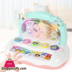 Children'S Musical Piano Toys Montessori Musical Instrument Baby Keyboard Toy With Glow Snowflake Educational Toy For Kids