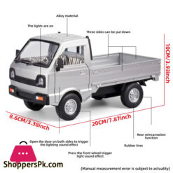 Die Cast Alloy Suzuki Small Truck Model For Boys Simulation Car Toy Shop Decoration Sound And Light