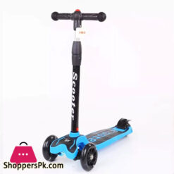 Easy Fold Kids Scooter Children Scooter With Flash Kick Scooter With Led Light For Child