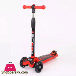 Easy Fold Kids Scooter Children Scooter with Flash Kick Scooter with LED Light for Child