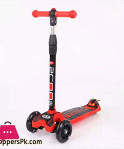 Easy Fold Kids Scooter Children Scooter with Flash Kick Scooter with LED Light for Child
