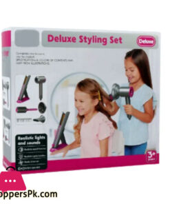 Electric 2 in 1 Hairdryer With Light & Sound For Girls