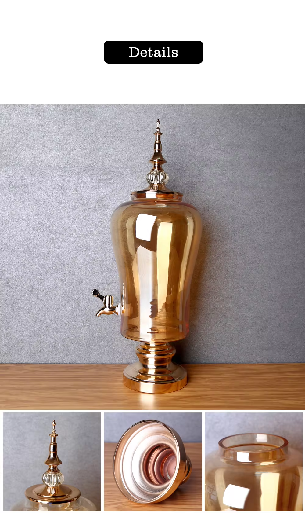 European Electroplated Faucet Wine Glass Beverage Dispenser Bottle Container For Hotel Buffet 7 European Electroplated Faucet Wine Glass Beverage Dispenser Bottle Container For Hotel Buffet