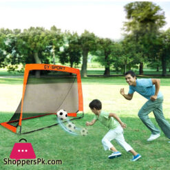 Football Soccer Goal Foldable Pop Up Nets 5 Football Soccer Goal Foldable Pop Up Nets