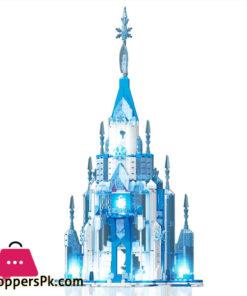 Frozen Castle Ice Snow Castle Building Blocks Fairy Tale Princess Magic Castle Building Model Bricks 9 Frozen Castle Ice Snow Castle Building Blocks Fairy Tale Princess Magic Castle Building Model Bricks - Image 3