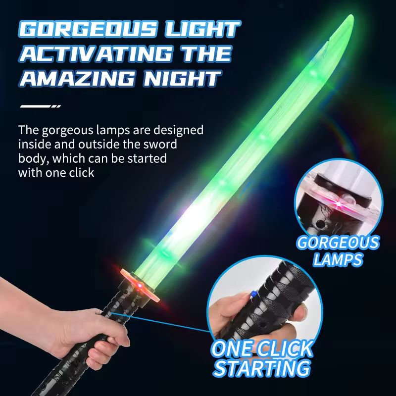 Gorgeous Samurai Sword Wiith Light