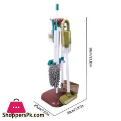 Home Little Helper Kids Cleaning Set Child Size Little Housekeeping Supplies Cleaning Toys Gift For Toddlers Include Broom Mop Duster Dustpan