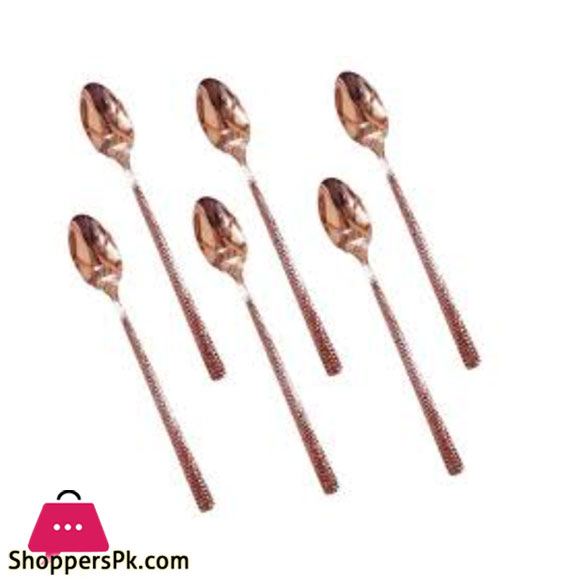 Ice Spoon 6 Piece Rose Gold Dy-007 3 Ice Spoon 6 Piece Rose Gold Dy-007