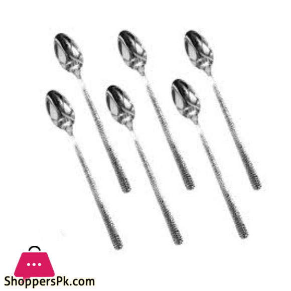 Ice Spoon 6 Piece Silver Set Dy-011 3 Ice Spoon 6 Piece Silver Set Dy-011
