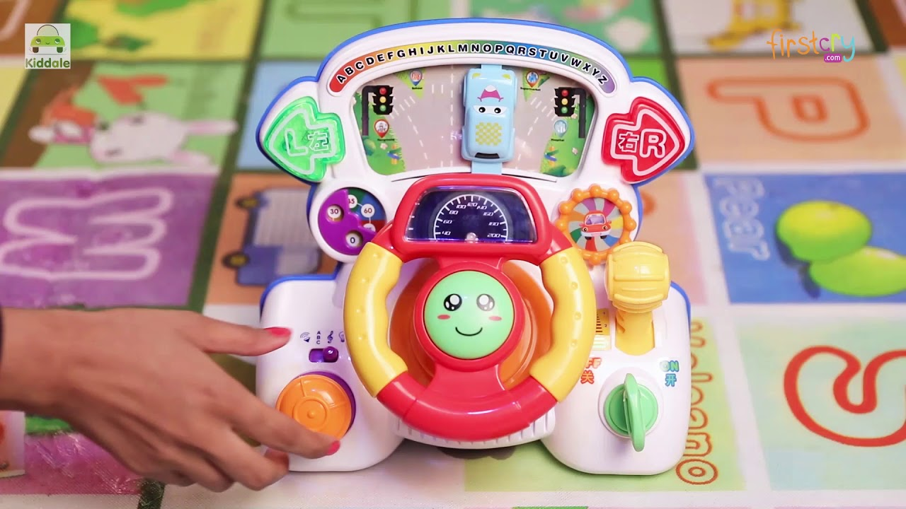 Kiddale Baby Musical Steering Wheel Toy