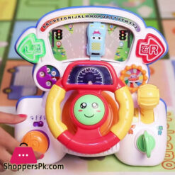 Kiddale Baby Musical Steering Wheel Toy