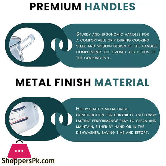 Kitchen King Kingdom Casserole Cookware Set With Lids Kk570020