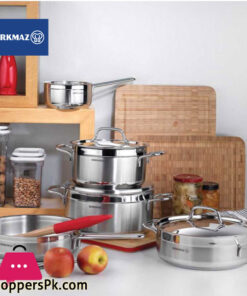 KORKMAZ Astra2 9 pcs Cookware Set A2050 Turkey Made
