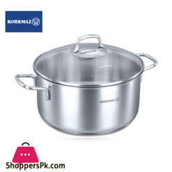 Korkmaz Casserole 26X13 Cm / 6,8 Lt A1571 Turkey Made 5 Korkmaz Casserole 26X13 Cm / 6,8 Lt A1571 Turkey Made