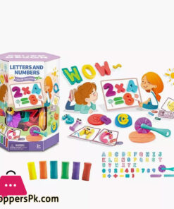 Mondel Letter and Numbers Colour Dough