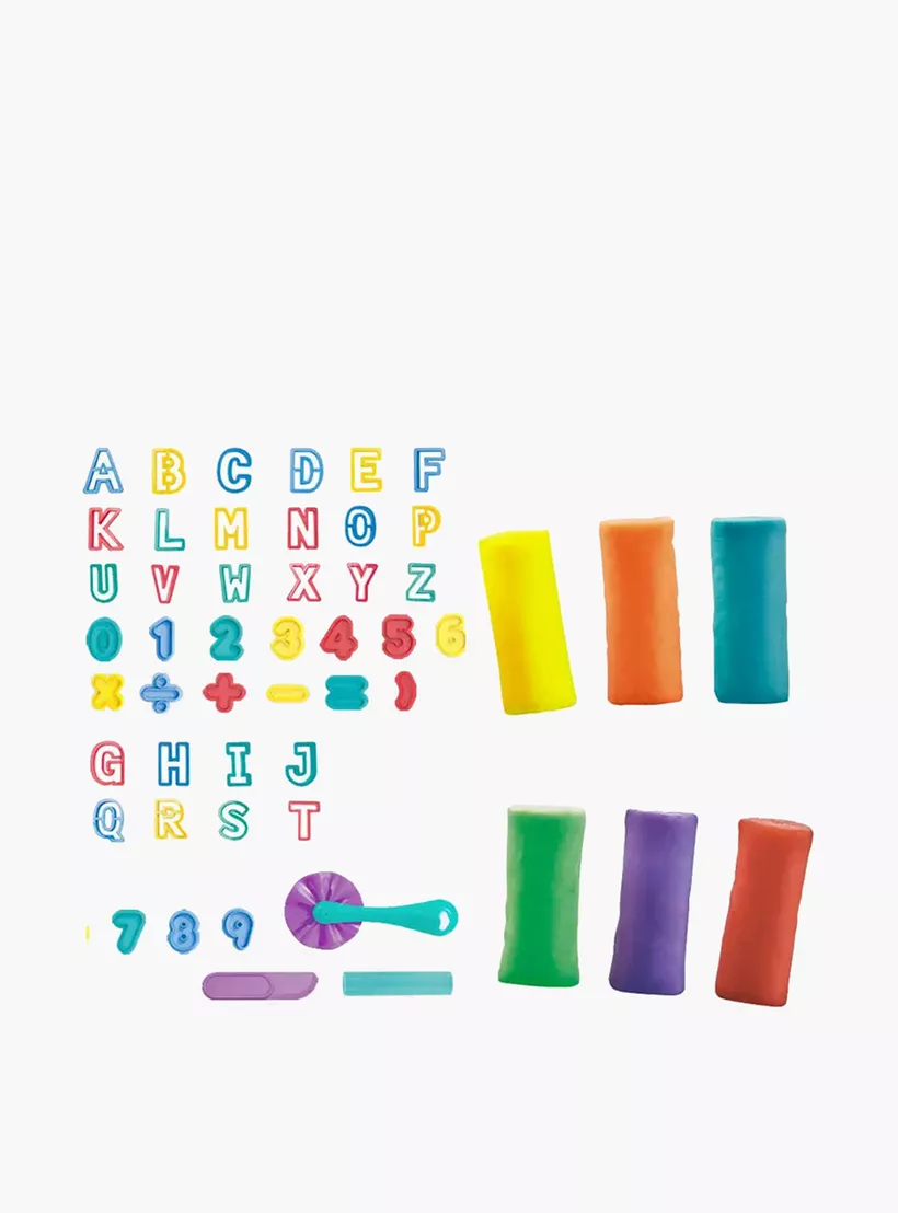 Mondel Letter And Numbers Colour Dough