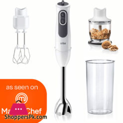 Multiquick 3 Vario Hand Blender Mq 3125B White