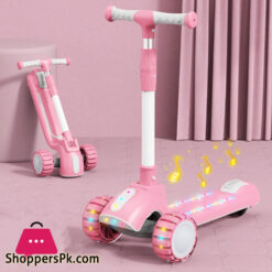 New Model Anti-Rollover Kick Scooter For Kids