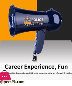 Police Boy Pretend Play Toy Small Horn Loudspeaker