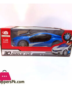 Remote Control Chargeable 3D Famous Car With Flashing Light 9 Remote Control Chargeable 3D Famous Car With Flashing Light - Image 3