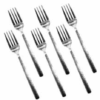 Table Fork 6 Piece Silver Set DY-010