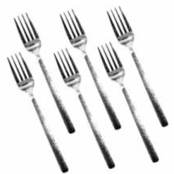 Table Fork 6 Piece Silver Set DY-010