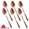 Table Spoon 6 Piece Rose Gold Dy-005
