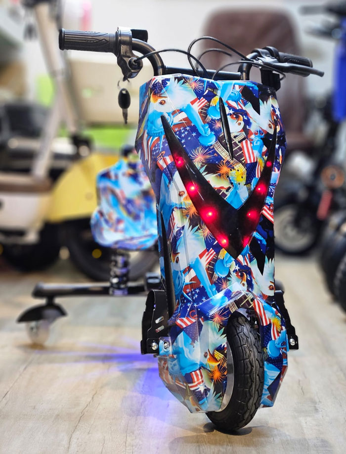 3 Wheel Electric Kids Drifting Scooter Drifter Trike Flexible Smart 36V Drifting Scooter Car Go Kart