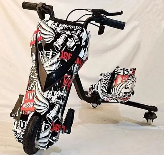 3 Wheel Electric Kids Drifting Scooter Drifter Trike Flexible Smart 36V Drifting Scooter Car Go Kart