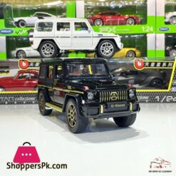 124 Mercedes Benz G63 Alloy Diecast Model Car Lights Sound