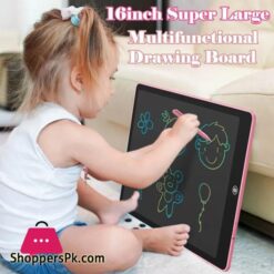 16 Inch Multicolor Display Lcd Drawing Writing Tablet For Kids &Amp; Adults With Pen Eraseable Colorful E-Writer Digital Memo Pad 14 8 10 12 16 Multicolor Display Lcd Drawing Writing Tablet For Kids Adults With Pen Eraseable Colorful E Writer Digital Memo Pad