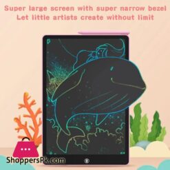 16 Inch Multicolor Display Lcd Drawing Writing Tablet For Kids &Amp; Adults With Pen Eraseable Colorful E-Writer Digital Memo Pad 18 8 10 12 16 Multicolor Display Lcd Drawing Writing Tablet For Kids Adults With Pen Eraseable Colorful E Writer Digital Memo Pad