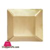 Gst2028 Square Tray 22Cm Gold
