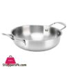 Stainless Steel Ramen Pan Silver 22Cm Gst2122