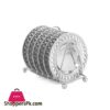 Tea Coaster With Stand Silver (Set Of 6) Sq-007 1 Tea Coaster With Stand Silver (Set Of 6) Sq-007